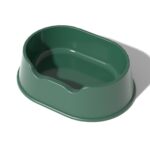 Bandeja de arena abierta Perrera de plástico para mascotas de gran capacidad, Round Green