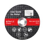 Herramientas de molienda HILDA Accesorios para amoladoras angulares de iones de litio, Saw Blade