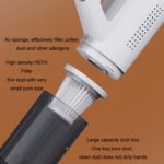 Aspirador portátil multifunción Royalstar para eliminación de ácaros del polvo para uso en el hogar y el automóvil - Imagen 8