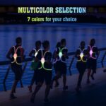 Luces LED para correr, deportes al aire libre, caminar, montar, iluminación de advertencia, chaleco, correr de noche, luces de pesca nocturna - Imagen 12