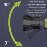 Luces LED para correr, deportes al aire libre, caminar, montar, iluminación de advertencia, chaleco, correr de noche, luces de pesca nocturna - Imagen 3