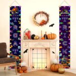 Banner de copla de doble propósito con impresión a doble cara con luces LED navideñas de Halloween, 180 x 250 cm - Imagen 6