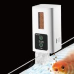 XINMA F-01 400ml pecera dispositivo de alimentación automática acuario temporizador inteligente alimentador de peces de alta capacidad