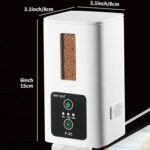 XINMA F-01 400ml pecera dispositivo de alimentación automática acuario temporizador inteligente alimentador de peces de alta capacidad - Imagen 2