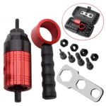 Combinación de accesorios de remachado manual tipo embrague con cabezal de conversión de Ram, 8pcs/set