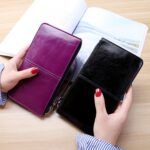 Cartera de pulsera multifuncional con ranura para múltiples tarjetas y cremallera larga para mujer - Imagen 7