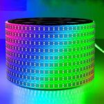 Barra de luz de neón de tiras LED a prueba de color a prueba de agua de 1 m, 5050 60 Beads RGB Light Strip