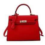 Otoño e invierno, bolso cruzado para mujer, bolso Kelly de un solo hombro