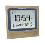 Reloj despertador de estudio con calendario perpetuo digital de escritorio