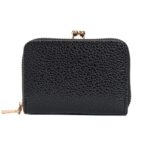 Monedero con diseño de lichi, Clip para tarjetas, cartera corta con hebilla de Clip de Metal para mujer - Imagen 3