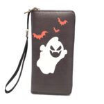 Bolso de mano largo e informal para mujer, bolso de mano con múltiples posiciones para tarjetas, bolsa para teléfono con cremallera, W15840-4