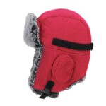 Gorro de invierno para mantener el calor al aire libre, antienfriado, impermeable y de terciopelo, gorro de esquí engrosado, L 58-60cm - Imagen 2
