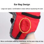 Gorro de invierno para mantener el calor al aire libre, antienfriado, impermeable y de terciopelo, gorro de esquí engrosado, L 58-60cm - Imagen 8