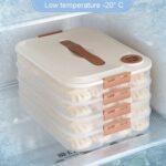 Caja de almacenamiento de bola de masa, caja fresca congelada de bola de masa casera de calidad alimentaria, 2 Layer With Cover - Imagen 8