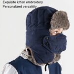 Al aire libre proteger cara cuello máscara sombrero montañismo esquí montar sombrero de invierno - Imagen 6