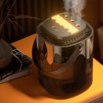 Humidificador en aerosol inteligente de 3 litros en aerosol con luz nocturna, Rechargeable 3000mAh - Imagen 2