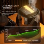 Humidificador en aerosol inteligente de 3 litros en aerosol con luz nocturna, Rechargeable 3000mAh - Imagen 8