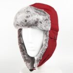Gorro a prueba de viento para exteriores, gorro de algodón grueso para invierno, gorro cálido a prueba de frío para montar, 58-62cm (Black) - Imagen 10
