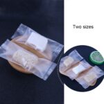 Bolsa de embalaje de turrón helado translúcido sellada a máquina, 200pcs /Pack 3.5x8.5cm - Imagen 3