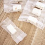 Bolsa de embalaje de turrón helado translúcido sellada a máquina, 200pcs /Pack 4x9.5cm - Imagen 6