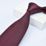 Accesorios de vestir de boda de corbata de jacquard formal de negocios para hombres, JHX10 - Imagen 2