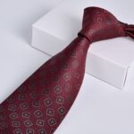 Accesorios de vestir de boda de corbata de jacquard formal de negocios para hombres, JHX27 - Imagen 2