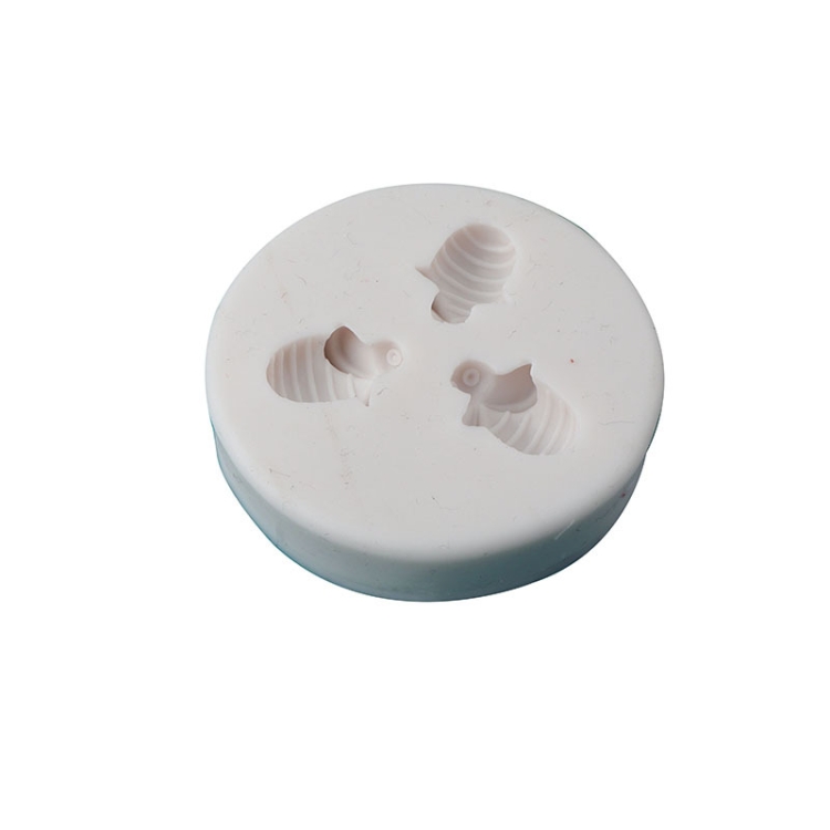 TBD0604185102.jpg Molde de silicona de abeja pequeña, molde para pastel de chocolate y fondant, Mk-3171 Light Gray - Imagen 1
