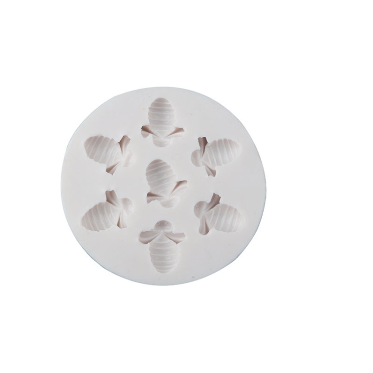TBD0604185104.jpg Molde de silicona de abeja pequeña, molde para pastel de chocolate y fondant, Mk-3172 Light Gray - Imagen 1