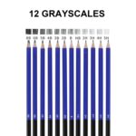 Juego de lápices para bocetos de pintura 35 en 1, herramientas de dibujo profesionales, 35-in-1 - Imagen 4
