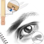 Juego de lápices para bocetos de pintura 35 en 1, herramientas de dibujo profesionales, 35-in-1 - Imagen 6