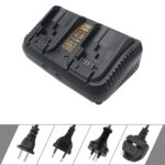 DCB102 para cargador dual de batería de litio DeWalt 10.8V-20V, EU - Imagen 3