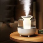 Difusor de aceite USB humidificador inalámbrico de 4L con luz nocturna