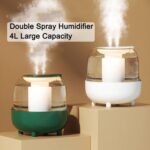 Difusor de aceite USB humidificador inalámbrico de 4L con luz nocturna - Imagen 3