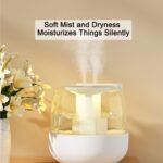 Difusor de aceite USB humidificador inalámbrico de 4L con luz nocturna - Imagen 4