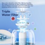 Difusor de aceite USB humidificador inalámbrico de 4L con luz nocturna - Imagen 6
