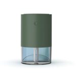 Purificador de aire del coche del ajuste del ángulo del humidificador ultrasónico del aire 350ml mini, USB Plug Green