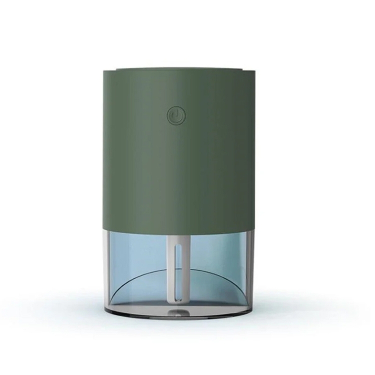 TBD0604199002.jpg Purificador de aire del coche del ajuste del ángulo del humidificador ultrasónico del aire 350ml mini, USB Plug Green - Imagen 1