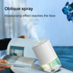 Purificador de aire del coche del ajuste del ángulo del humidificador ultrasónico del aire 350ml mini, 800 mAh Green - Imagen 4