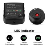 BD20CHG para batería 20V cargador de batería de litio accesorios de herramientas eléctricas, US - Imagen 5