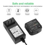 BD20CHG para batería 20V cargador de batería de litio accesorios de herramientas eléctricas, EU - Imagen 6
