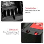 Para Craftsman CMCB202 / CMCB204 / CMCB209 Herramienta eléctrica Cargador de batería de litio de 20 V, UK - Imagen 3