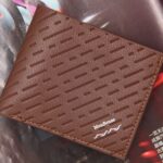 MenBense Cartera para hombre Monedero informal Monedero de gran capacidad Clip para dinero, 555-4 (Light Coffee)