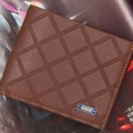 MenBense Cartera para hombre Monedero informal Monedero de gran capacidad Clip para dinero, 555-7 (Light Coffee)