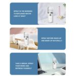 Humidificador del medidor de hidratación de la interfaz USB del instrumento desinfectante del alcohol del PDA 30ml, Blue - Imagen 7