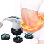 Masajeador eléctrico 4 en 1, masajeador infrarrojo con empujador de grasa de mano, 220V EU Plug
