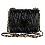 Bolso de cadena para niños Bolso bandolera de hombro con lencería de princesa encantadora