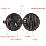 Juego de herramientas con forma de neumático 24 en 1, combinaciones de herramientas para el hogar, 24 In 1 - Imagen 5