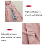 Bolsa de almacenamiento para natación con separación de ropa seca y húmeda, bolsa deportiva para ejercicios con compartimento para zapatos, Beige - Imagen 5