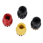 Cabezales de cepillo de vapor, accesorios para vaporizador para Karcher SC1/SC2/SC3/SC4/SC5, Yellow - Imagen 3