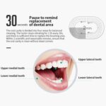 Engranaje eléctrico ultrasónico recargable de Flosser 6 de los cepillos de dientes de la cerda suave con 4 cepillos - Imagen 6